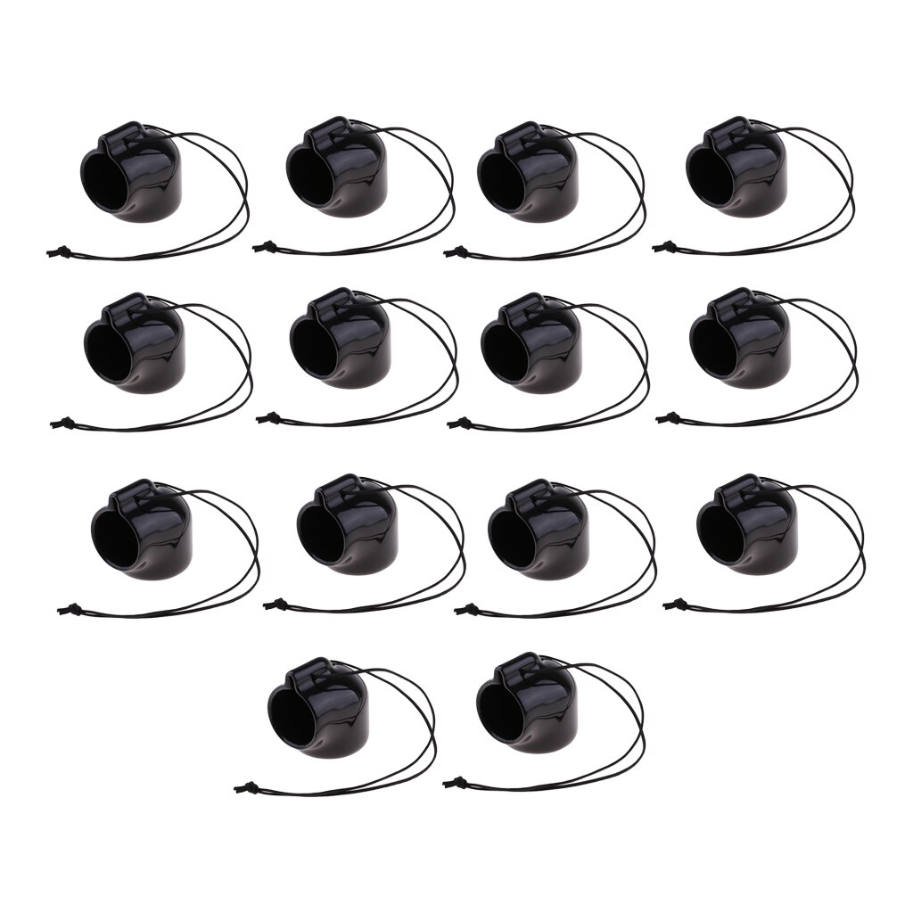 14x Scuba Diving Tank Valve Cover Anti-corrosion Threaded Protect Plug