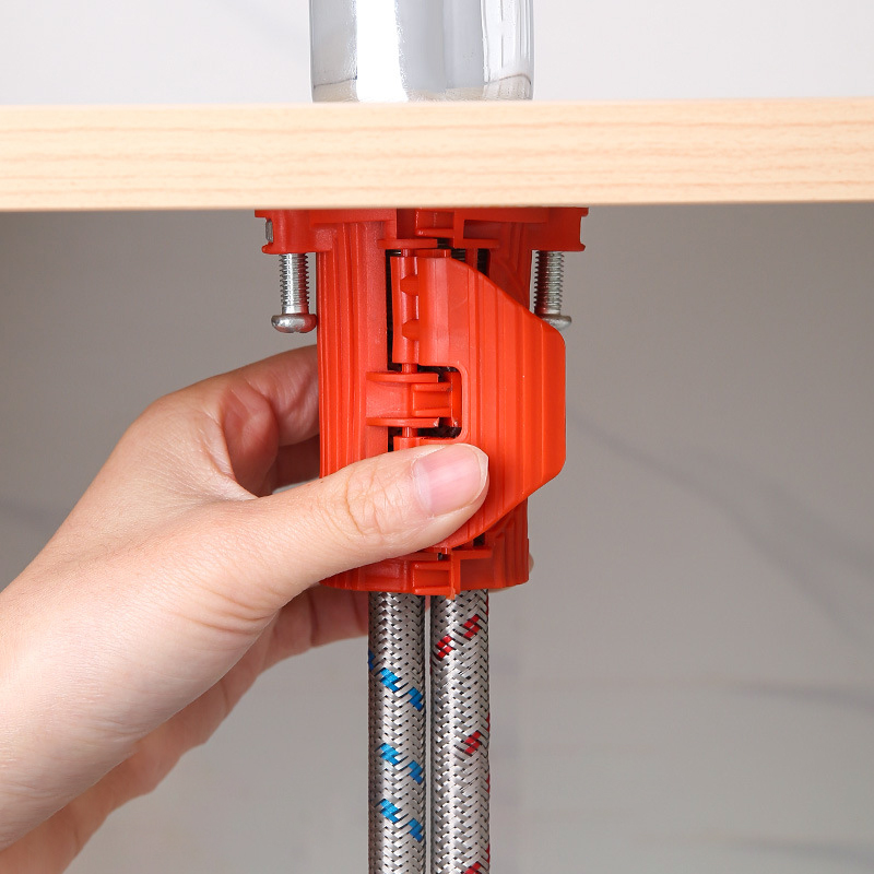 1pc Waschbecken Basis Schraub befestigungen Küchen armatur schnelle Installation Befestigungs vorrichtung Anti-Lockerung Konter mutter