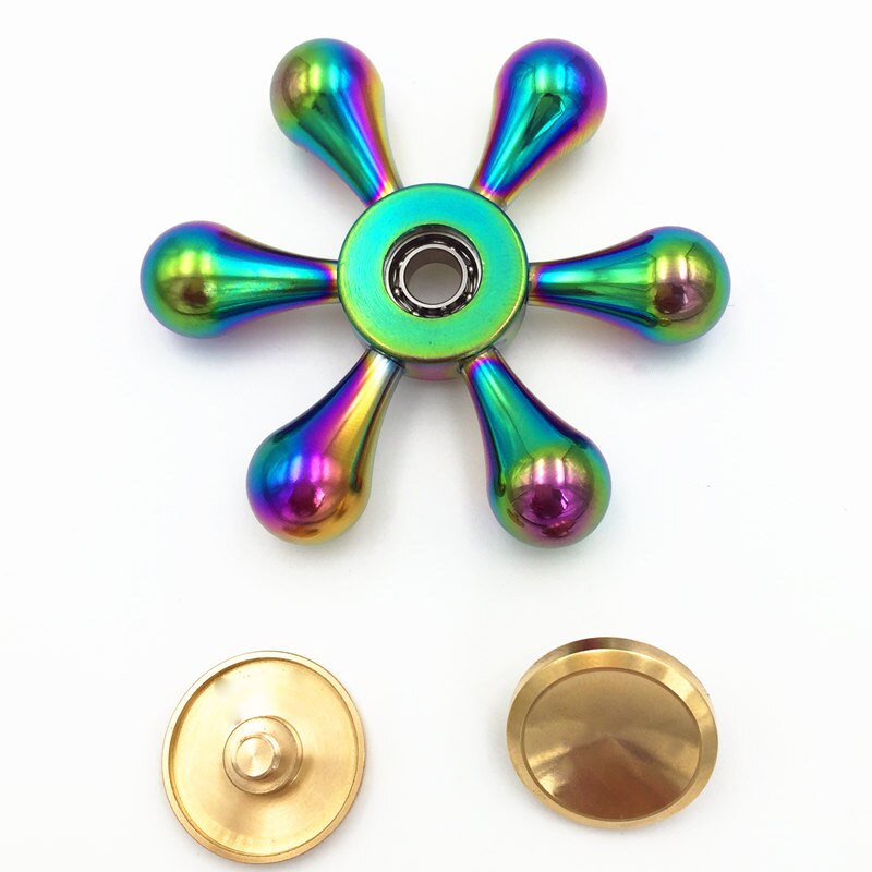 Multicolor Fidget Spinner metalen Speelgoed Hand Spinner fidget Voor Autisme en ADHD Kids/Anti Stress Volwassen speelgoed