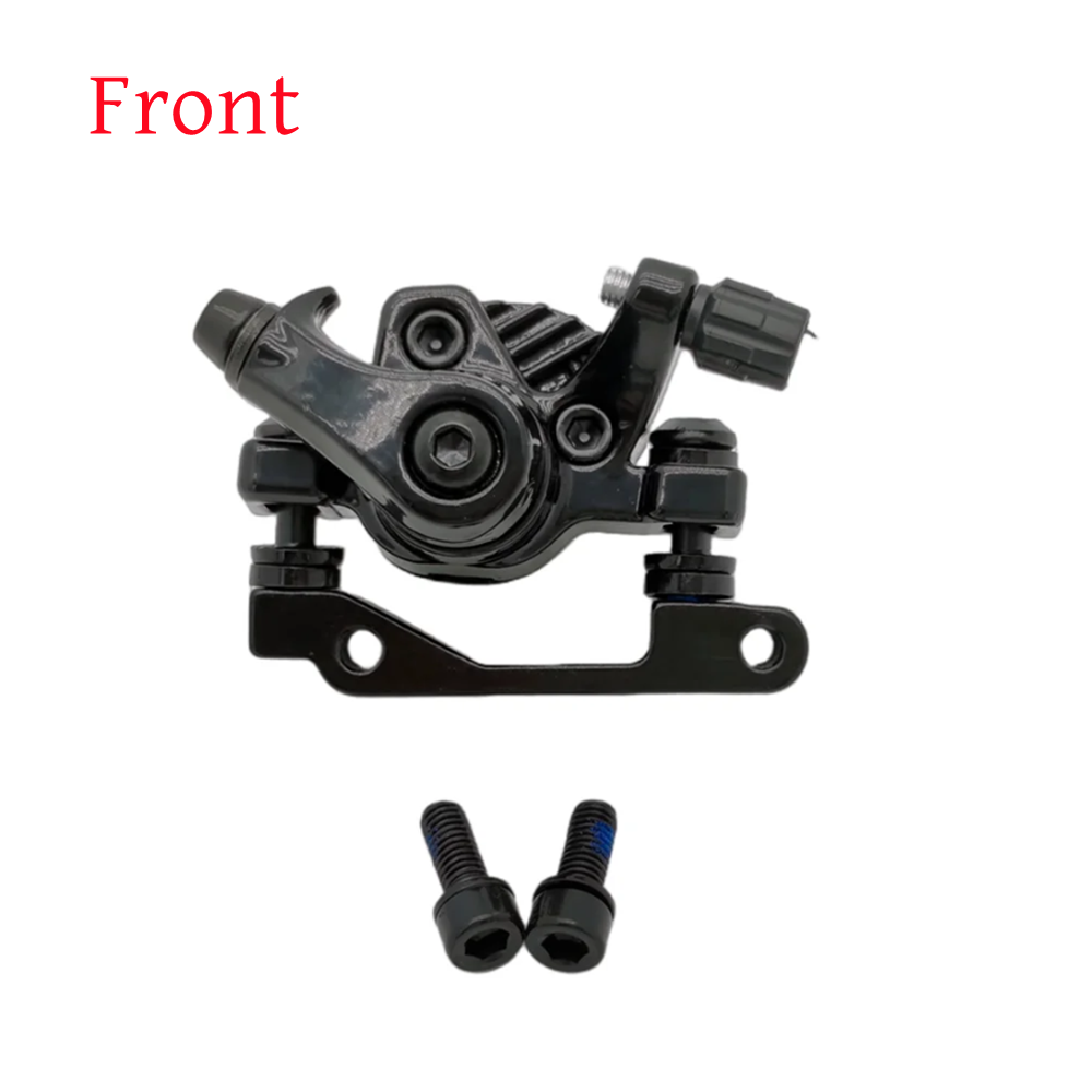 Disc Brake for KUGOO KIRIN KuKirin G2 Pro G2 Max Electric Scooter Front & Rear Brake Base brake Caliper Replace Parts: black