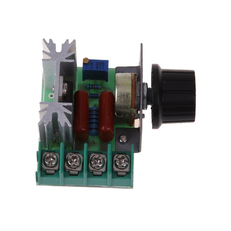 Ac 50-250V 2000 W Scr Voltage Regulator Dimmen Dimmers Motor Speed Controller Thermostaat Elektronische Voltage Regulator Module
