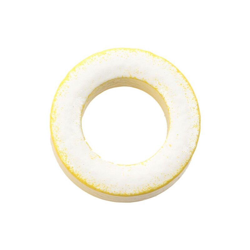 7mm ferritringar med innerdiameter järntoroidkärnor gul vit 50 st med 10 st nålspets  of 10ml plastvakuum