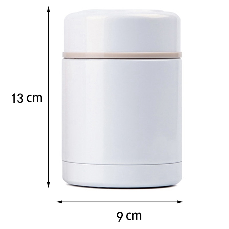 400Ml Food Thermal Jar Vacuum Insulated Soup Thermos Containers Stainless Steel Lunch Box Simmering Cans Portable Environmenta