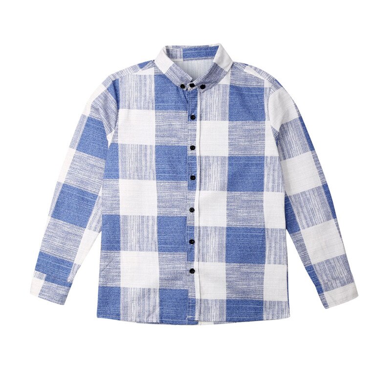Herre rutete leopard-trykte skjorter uformelle bomull lin skjorte herre topper knapp ned klassisk tees skjorte