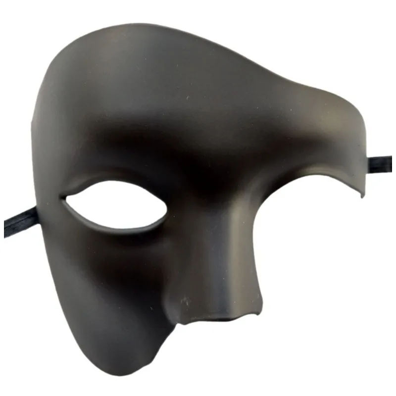 Steampunk Phantom Plastic Adult Half Face Mask Carnival Festival Bar Opera Stage Costume Prop Halloween Party Cosplay