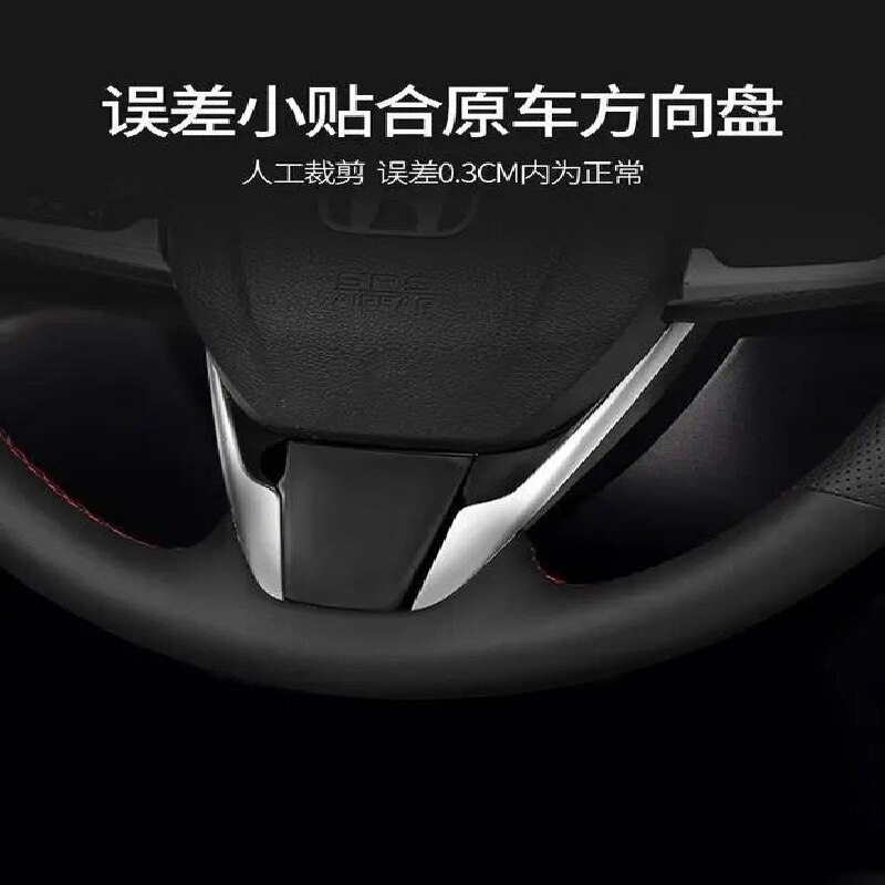 Diy Hand Naaien Auto Stuurhoes Lederen Accessoires Voor Honda Accord G10 Insight