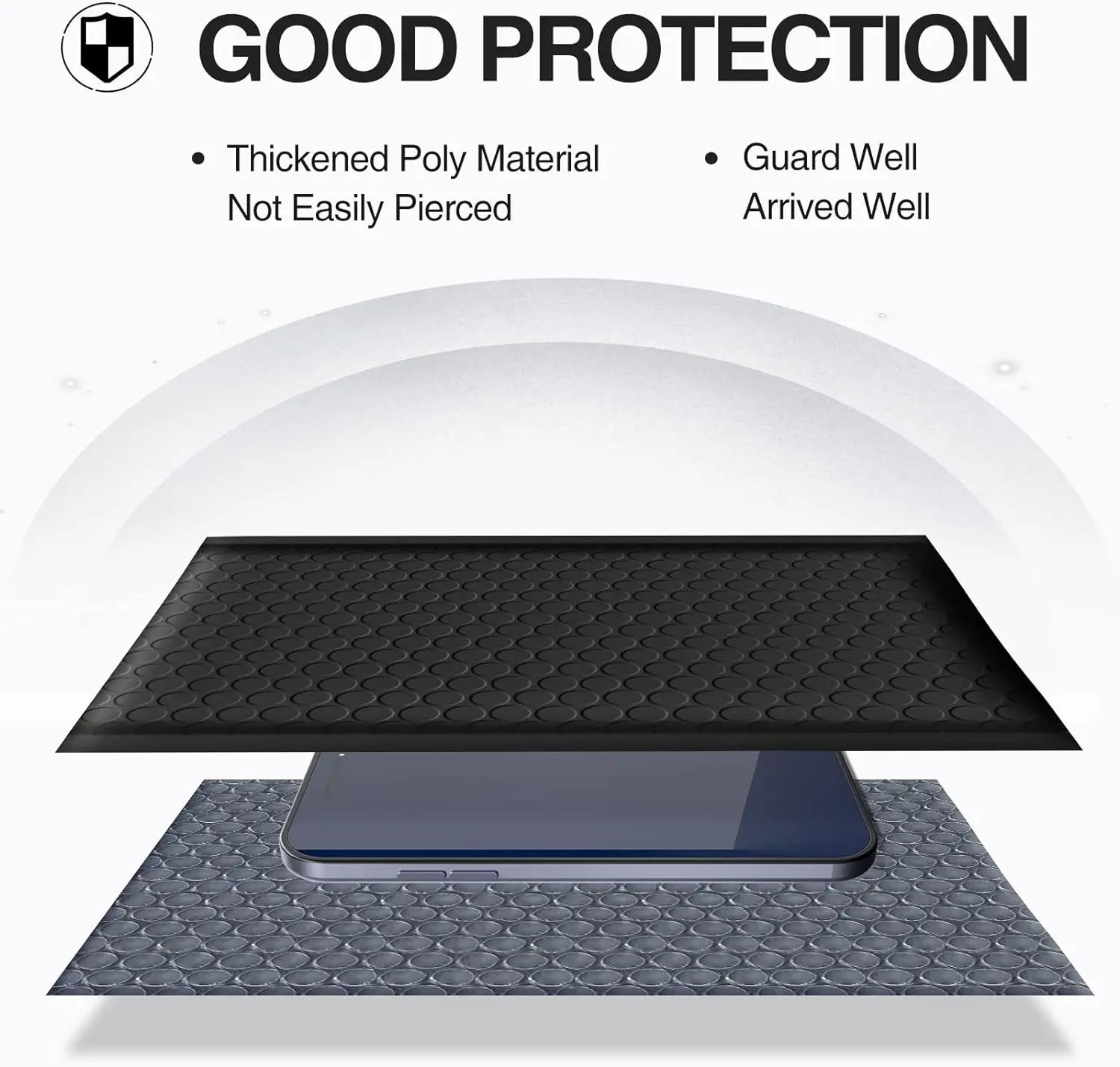 20Pcs/Lot Bubble Mailer Self Seal Bag Padded Plastic Envelopes Self-Lock Envelope Bags for Business Mailing Packaging