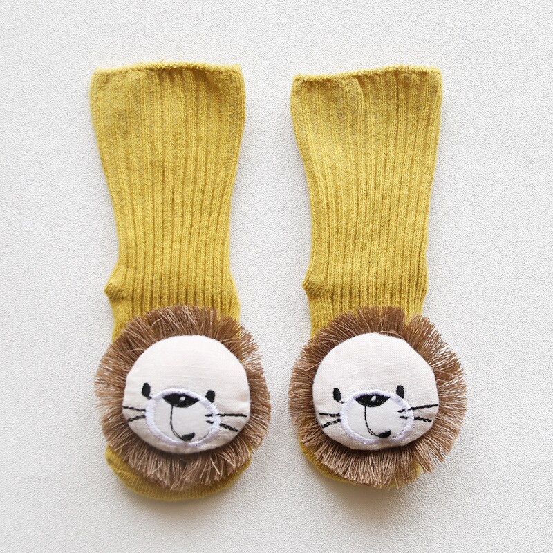 YANWANG Bebé Antideslizante Tobillo Calcetines De Dibujos Animados Lindo Agarre Calcetines Para Bebés Niños Niños Niñas Multicolores 5/6 Par (A1-koala,0-12 Months