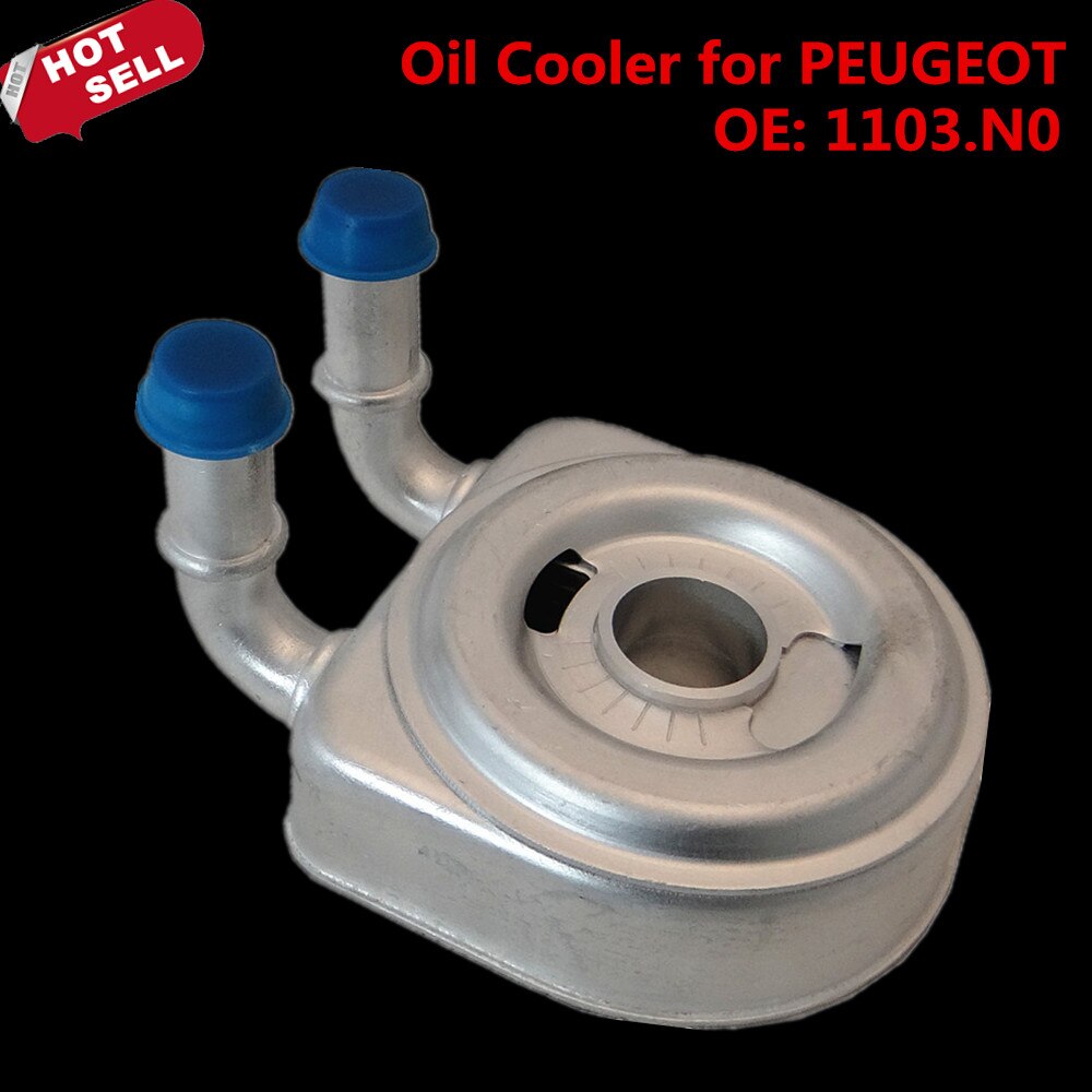 Hyvä suorituskykyinen öljynjäähdytin peugeot partner 1.9d dw8 206 306 307 406 2.0 16v oem 1103 n 0 1103 j 2 auton muotoilu