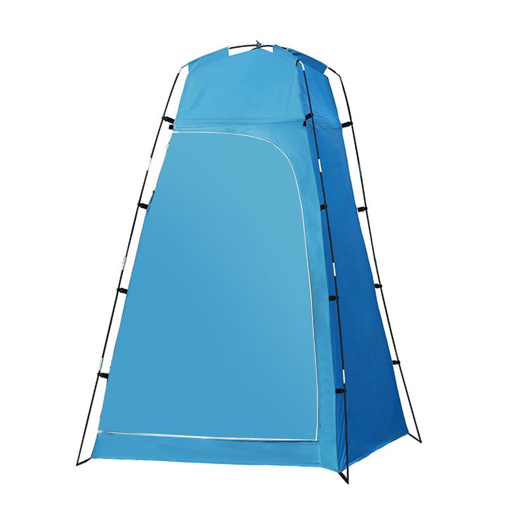 Tragbares dusch- und toilettenzelt für camping, pop-up-tarnzelte, wasserdicht, uv-sonnenschutz, strandzelt: A