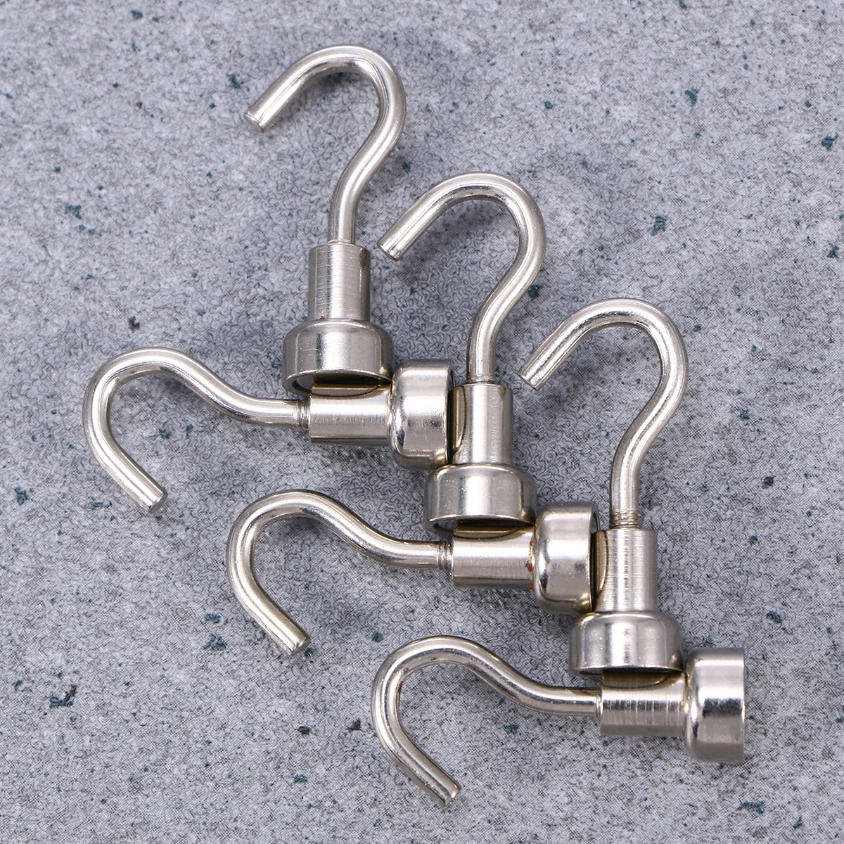 6 Pcs Heavy Duty Strong Magnetic Hooks for Storage and Organization Home Kitchen Accessories