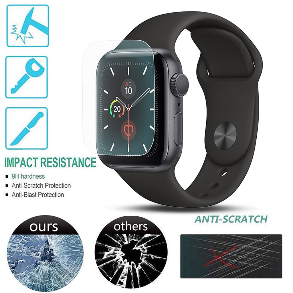 Smart Accessoires Horloge Protector Clear Film Gehard Glas Screen Protector Voor Iwatch Serie 5 44Mm