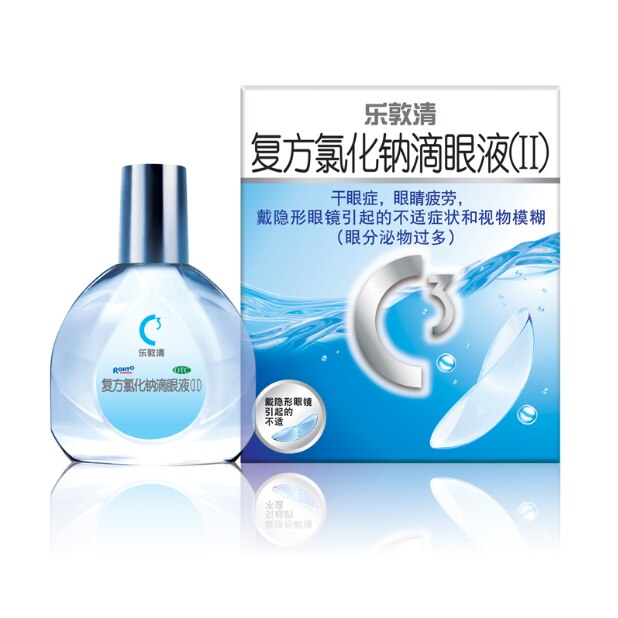 6 Soorten 15Ml/Fles Klassieke Japanse Cool Oogdruppels Relax Eye Vermoeidheid, Te Elimineren Rode Bloed, voor Volwassen En Kinderen