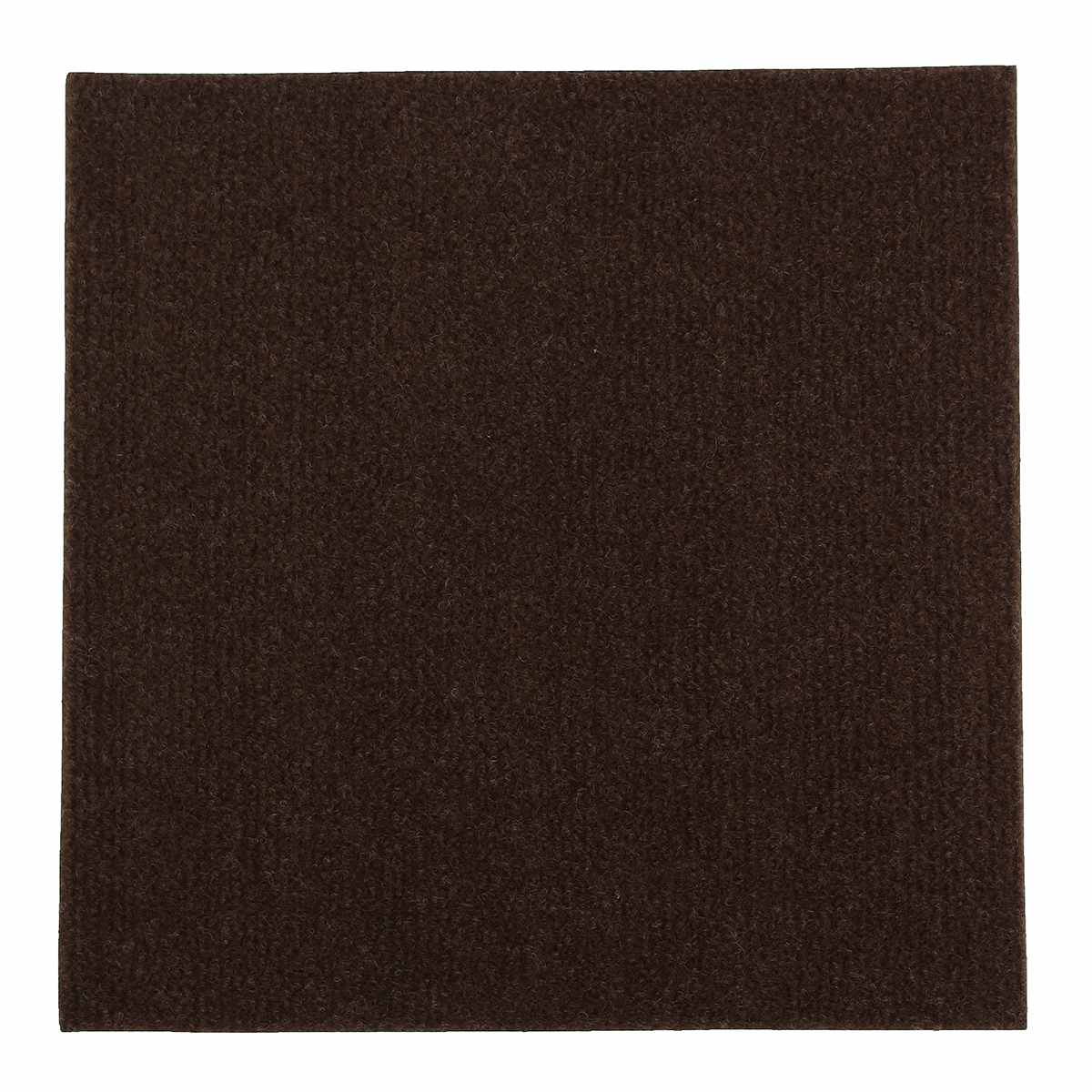 5 sztuk 30x30cm samoprzylepne płytki dywanowe nowoczesne łóżko podłoga w pomieszczeniu ing materiałowa osłona niejednolita całość dywan dla biura domu podłoga w pomieszczeniu wystrój: Brązowy
