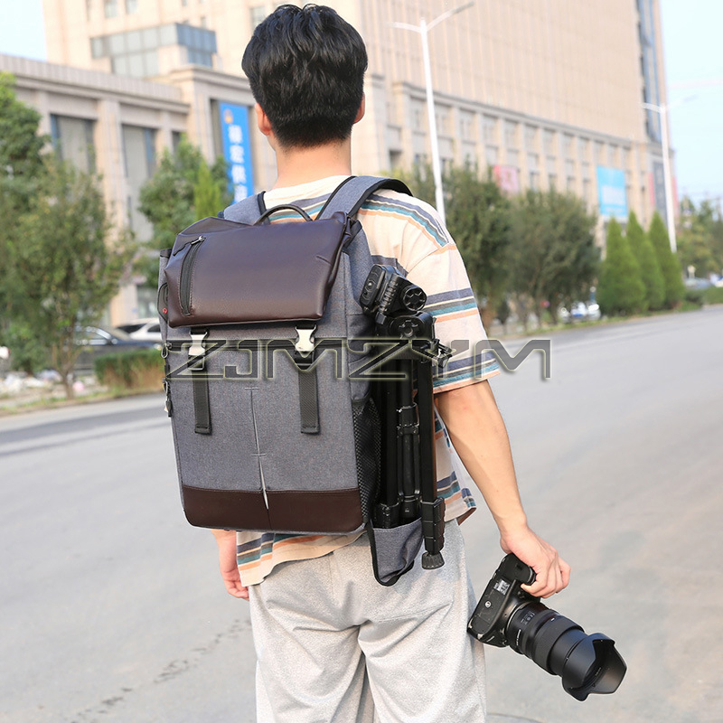 Multi-functional Camera Backpack Video Digital DSLR Bag Large Capacity Outdoor Camera Photo Bag Case
