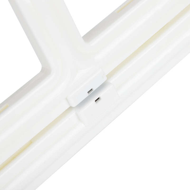 Dog Gate Pet Dog Safety Enclosure Dog Fences Pet Small Size Dog Cat Removable Door with Magnetic Flap Supply Simple