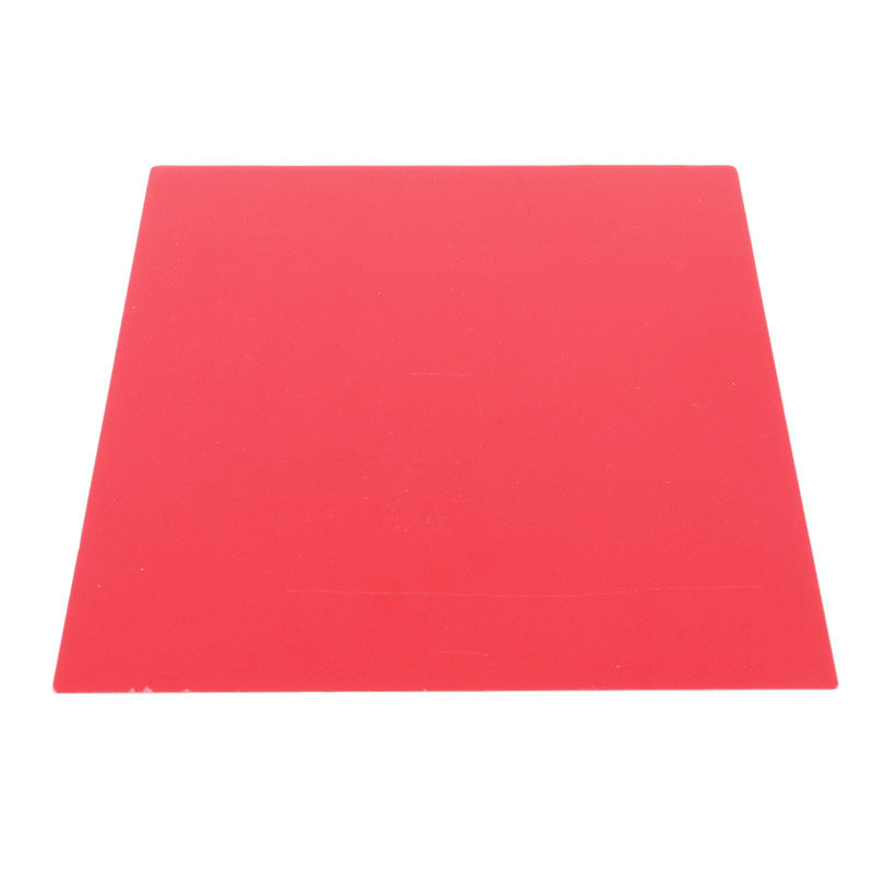 Pvc gennemsigtigt ark farverigt gennemsigtigt blå/rød/gul/grønt plastrapportdæksel vælg farve 200*300mm tykkelse 0.3mm: Gennemsigtig rød