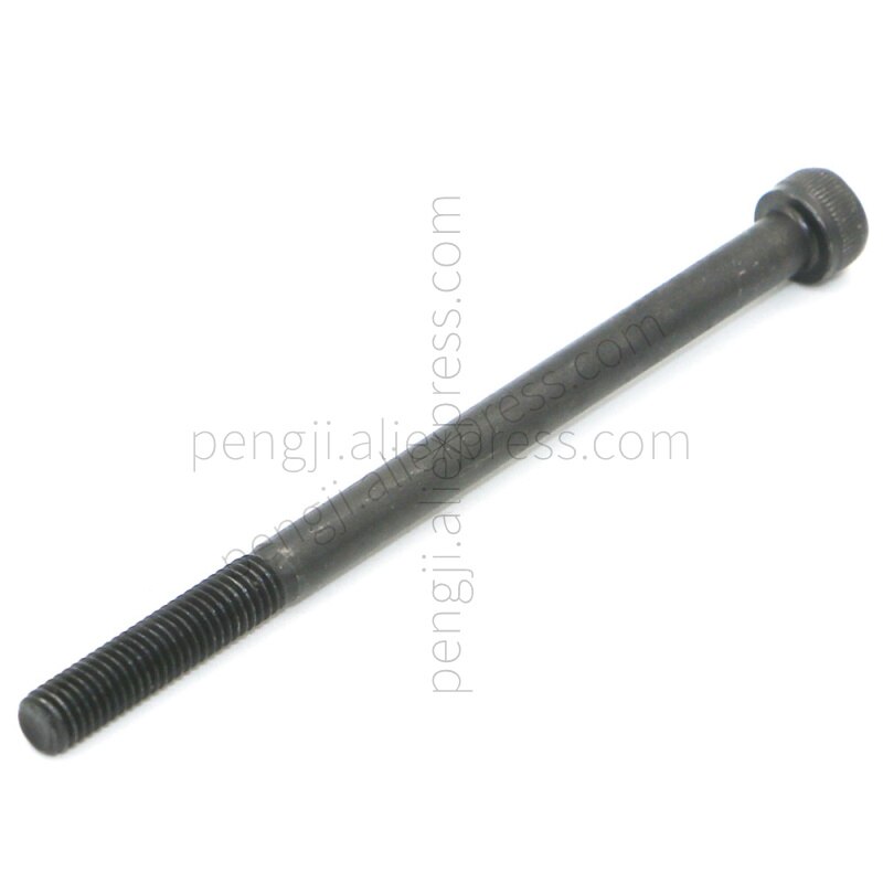50PCS M5 - 0.8 x 80mm Socket Head Cap Screws Metric, Allen Socket Drive, 12.9 Grade Alloy Steel, DIN 912, Black Oxide Finish.