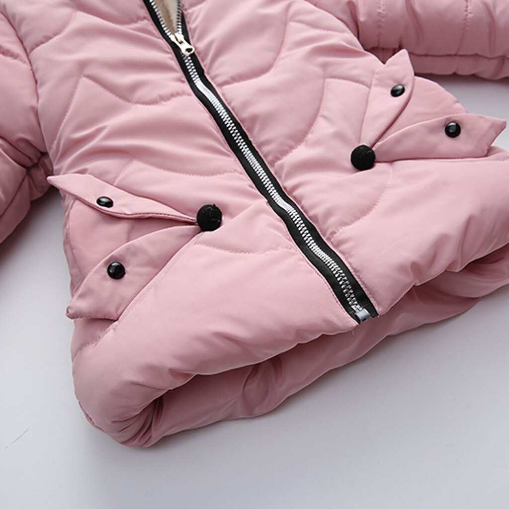 Winter Baby Jas Dikke Warme Hooded Baby Jongens Meisjes Donsjack Baby Winter Kleding Kinderen Lange Mouw Sneeuw Uitloper jas