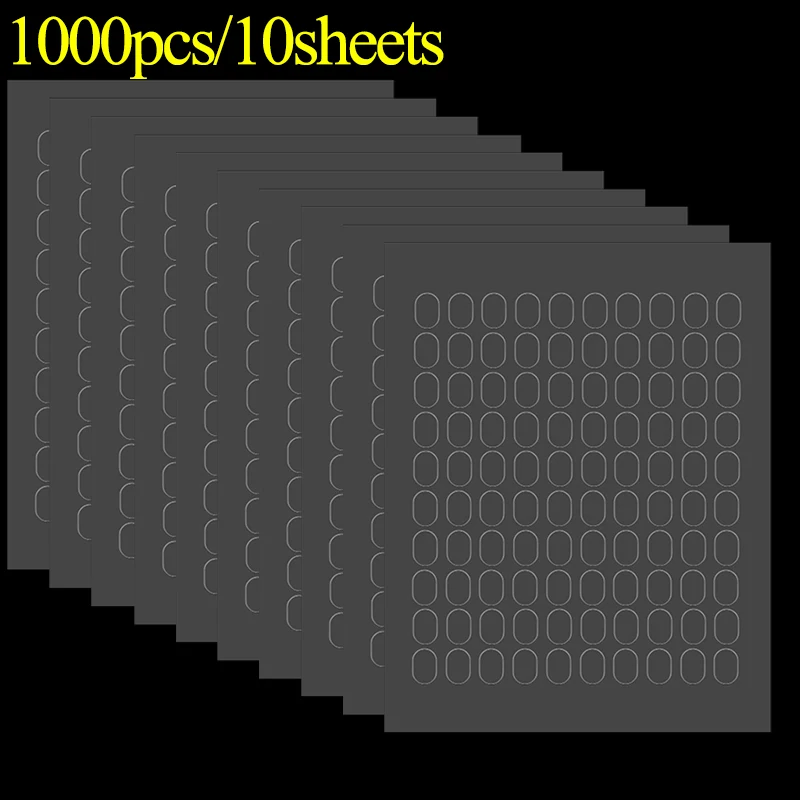 Double Sided Sticky Dots Removable Round Putty Clear Double Sided Tape For Crafts No Trace Sticky Tack Water-Repellent Adhesive: Orange