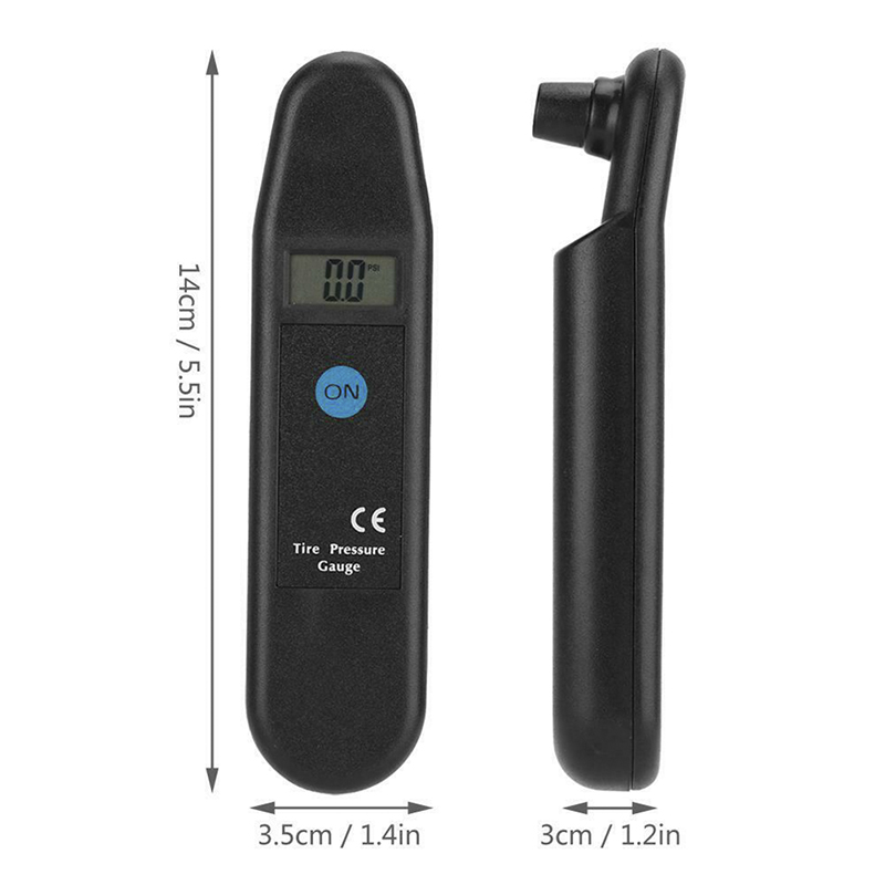 TG101 LCD Barometri tester di Alta Precisione per auto camion digitale macchina camion Pneumatico della gomma aria pressione misura metro Manometro