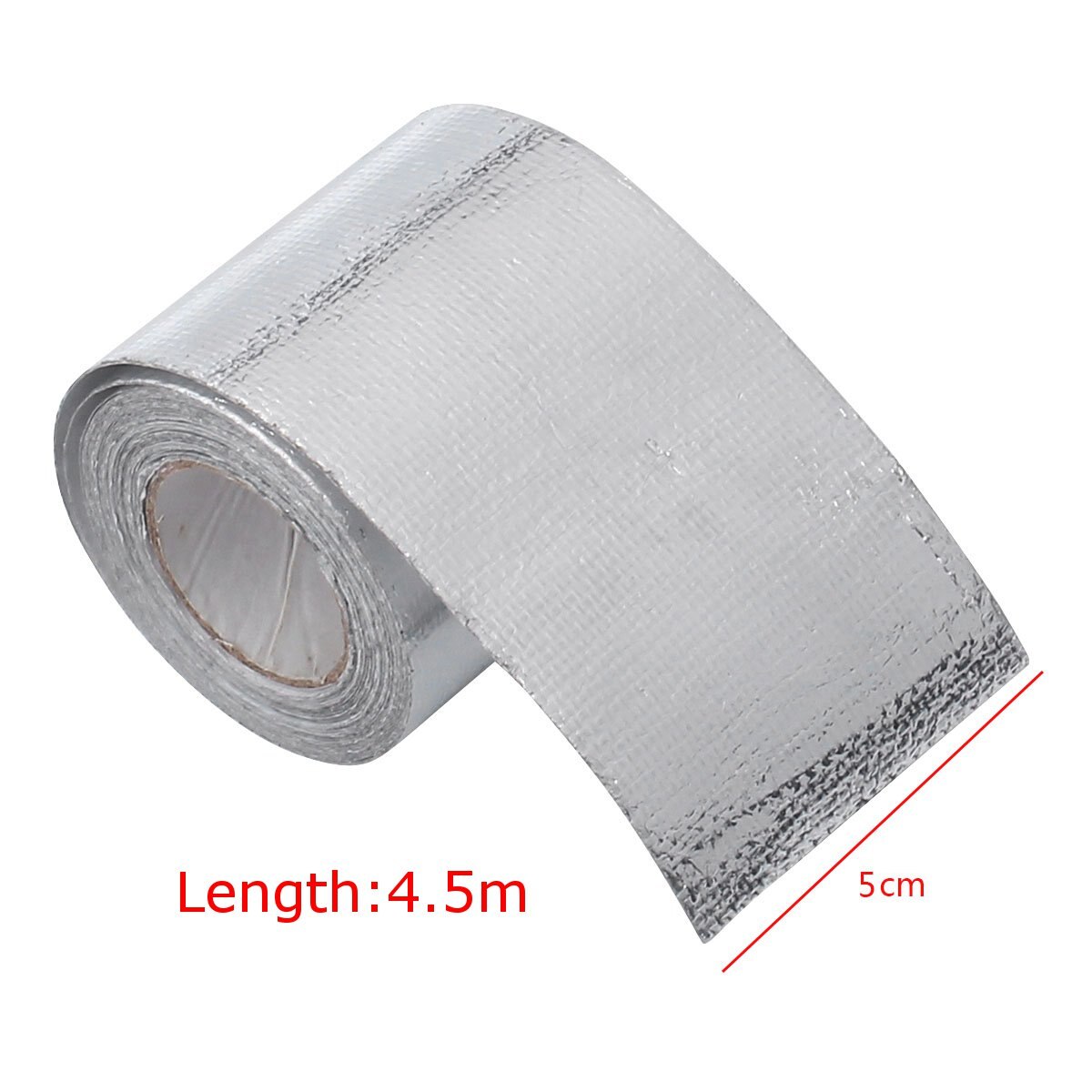 Heat Shield Tape Heat Shield Wrap Excellent Sealing Performance Heatshield Tape Car Tuning Outdoor Fiberglass 450cm Fireproof