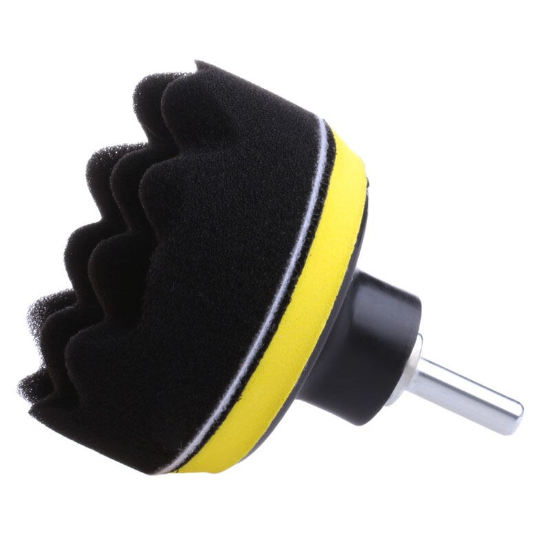 7Pcs 3'' Buffing Pad Auto Car Polishing Wheel Kit Buffer + M14 Drill Adapter