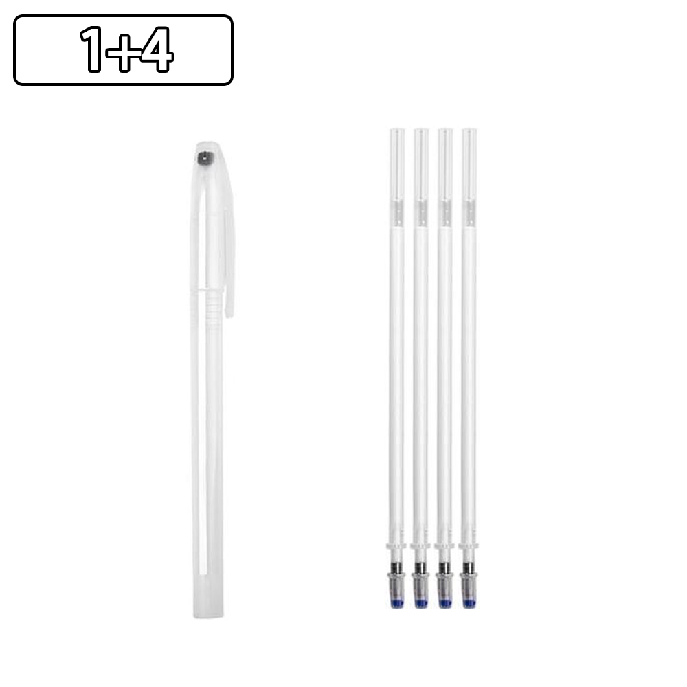 Stylo marqueur pour tissu disparaît à haute température, recharge effaçable pour tissu Patchwork, en cuir PU, outils de couture, 4/12/20 pièces: vert clair