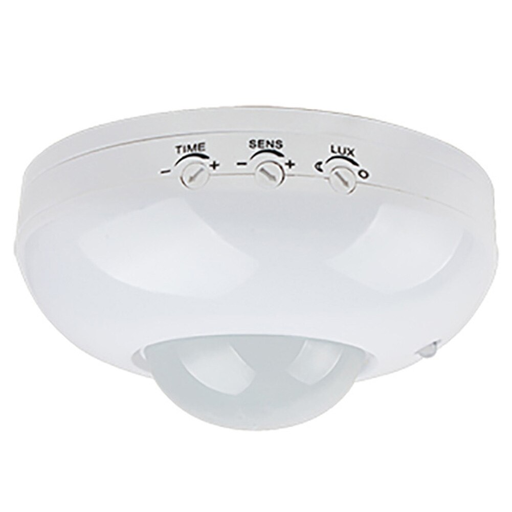 LED Indicator Surface Mount Adjustable High Sensitivity Ceiling PIR Motion Sensor Home Light Switch 360 Degree Practical