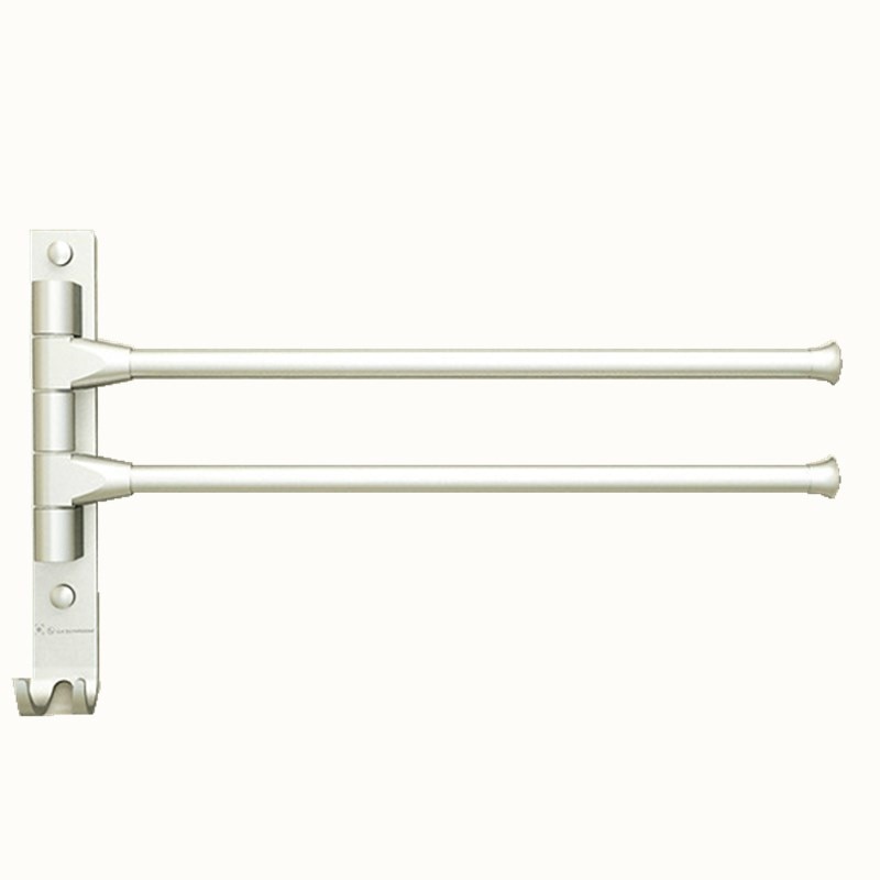 Europese stijl badkamer verwijderbare handdoekenrek ruimte aluminium wandcloset handdoek houder 4/3/2/arm badkamer handdoek haak