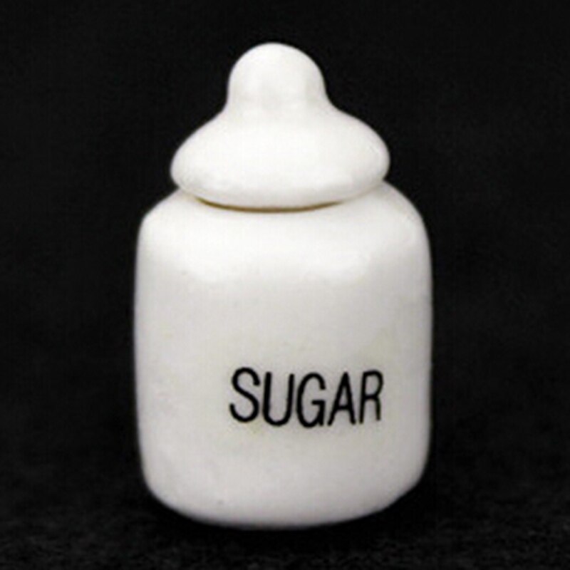 1/12 dom dla lalek dom dla lalek ceramika kuchenna ornament Decora domek dla lalek miniatury akcesoria porcelana jedzenie zestaw słoików