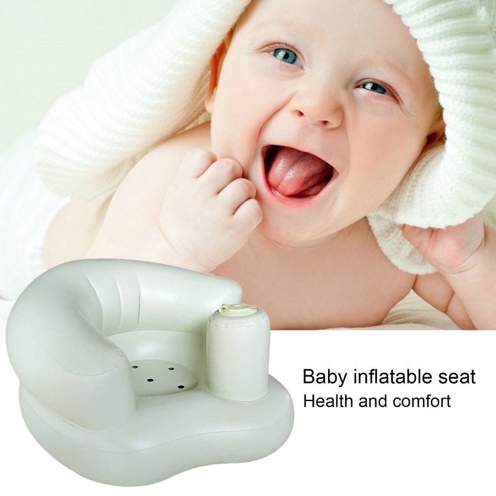 divertido inflable bebé chico niños sofá ampliado engrosado cómodo portátil bebé asiento de aprendizaje sofá silla