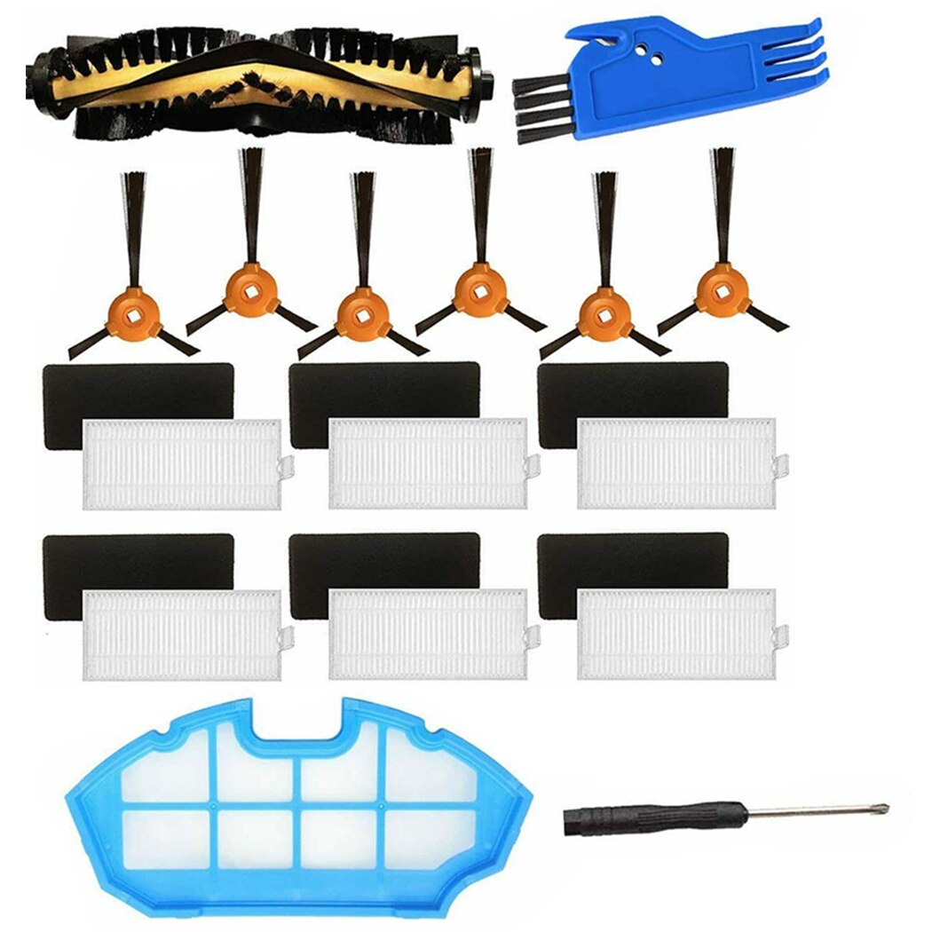 22 sztuk/zestaw części zamienne nadające się robić Yeedi K600, K700 odkurzacz robot ciężkie szczotki boczne nowy