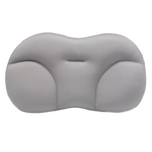 50*30*10cm-ronda nube almohada multifuncional huevo almohada Color sólido Super suave almohada para el cuello de Textiles para el hogar: Grey