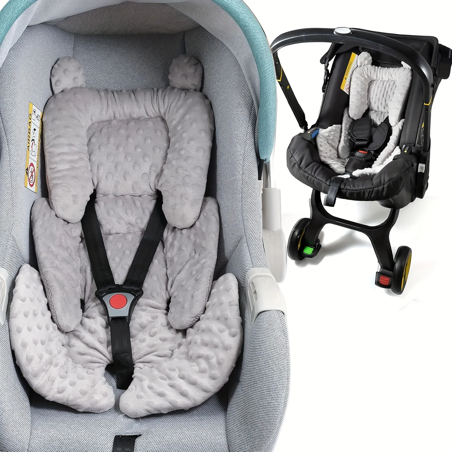Cuscino per seggiolino auto per neonato Cuscino per seggiolino auto universale per neonato per sedile/buttafuori/passeggino Accessori per passeggino Seggiolino auto per bambini