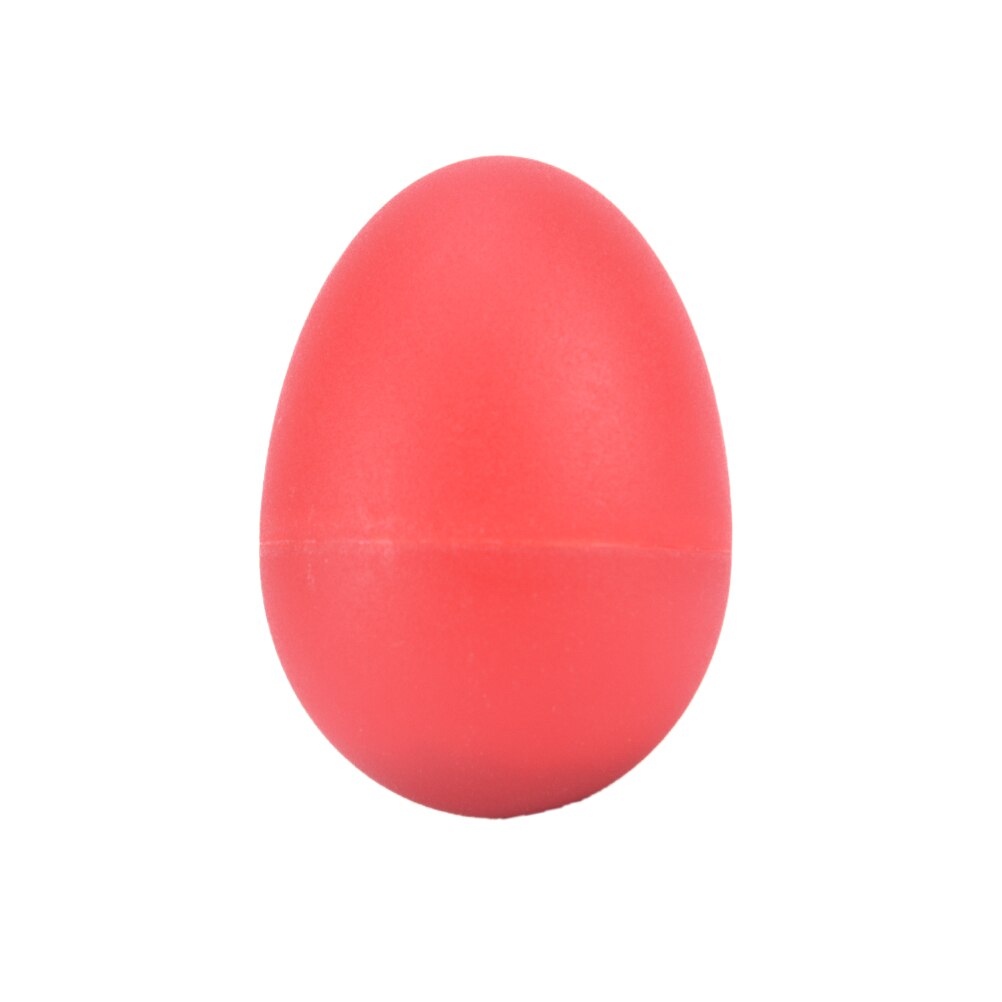 Plast sand æg ryster percussion musikinstrumenter legetøj tidlig uddannelse for børn børn: Rød