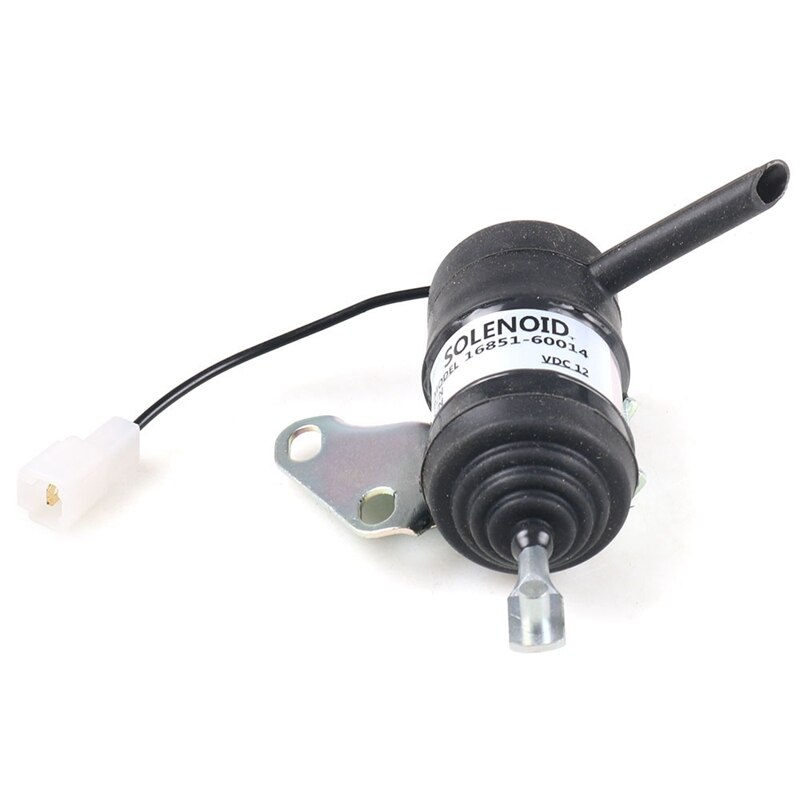 Solénoïde D'arrêt de Carburant de Remplacement 16851-60014,Pour Tondeuse Kubota, Tracteur, Pelle