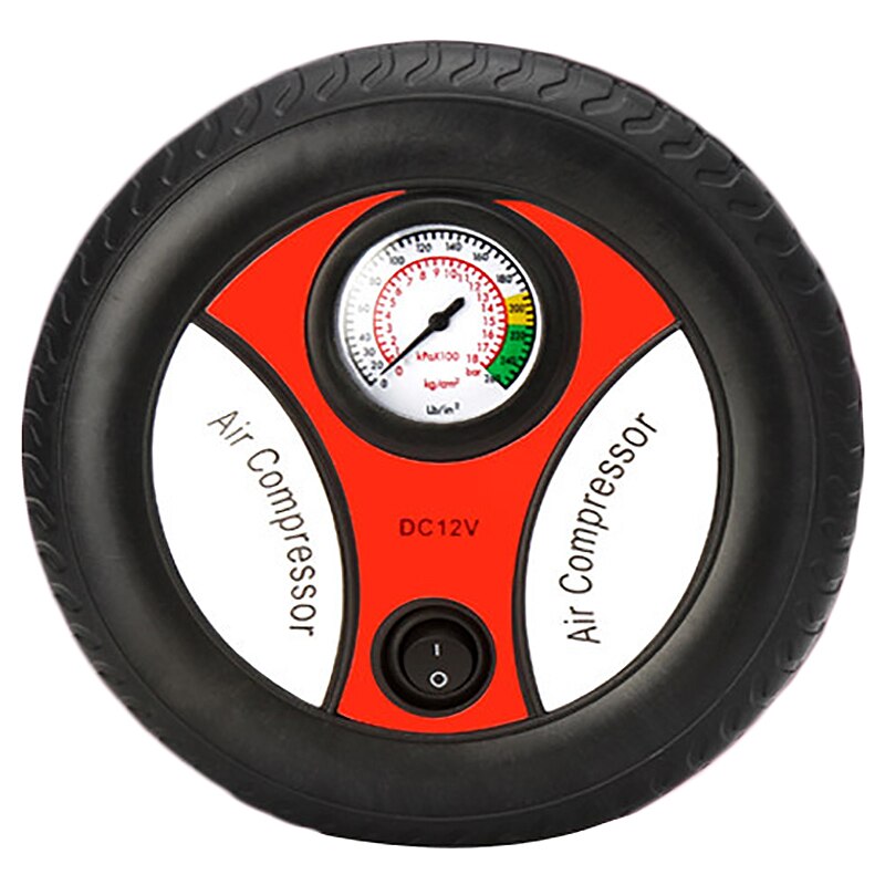 Rengaspaine auton ilmapumpun kompressori sähköinen kannettava auto 12v volttia 260 psi