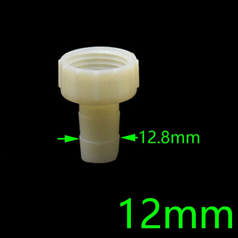 4mm 6mm 8mm 10mm 12mm 14mm 16mm 20mm to 1/2" Female barb connector Garden hose connector water pipe joint 1pc: 12mm