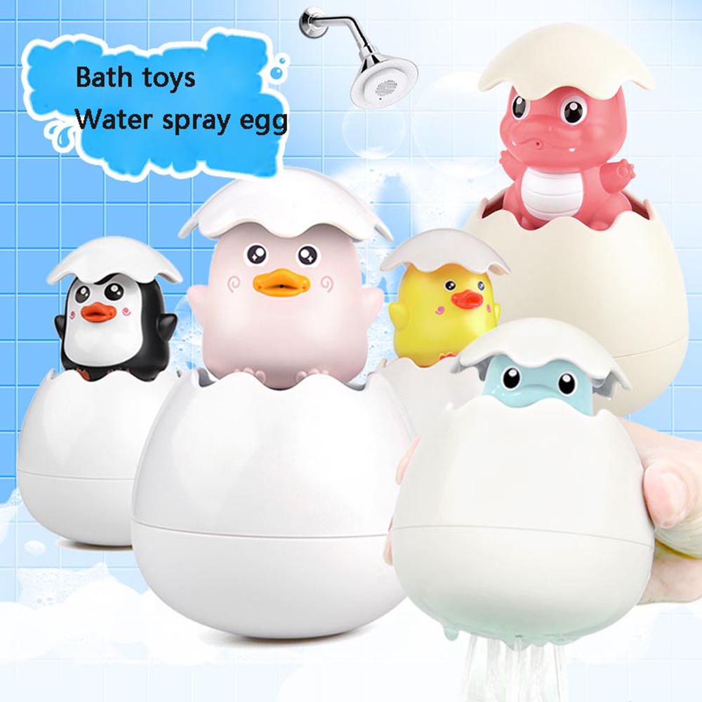 1 Pcs Nette Bad Spielzeug Cartoon Ente Baby Wasser Spielzeug Wasser Schildkröte Submarine Kinder Bad Sprinkler Spielzeug Bad Spielzeug für kinder