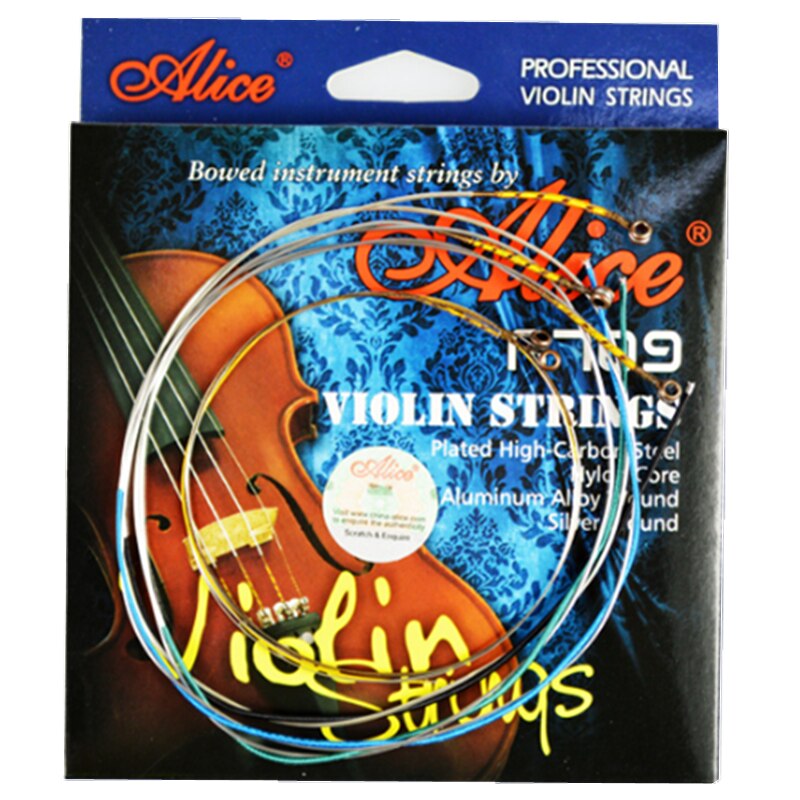 Violin String Alice Brand A709 highest-ranking violino nylon strings the upgraded of A708