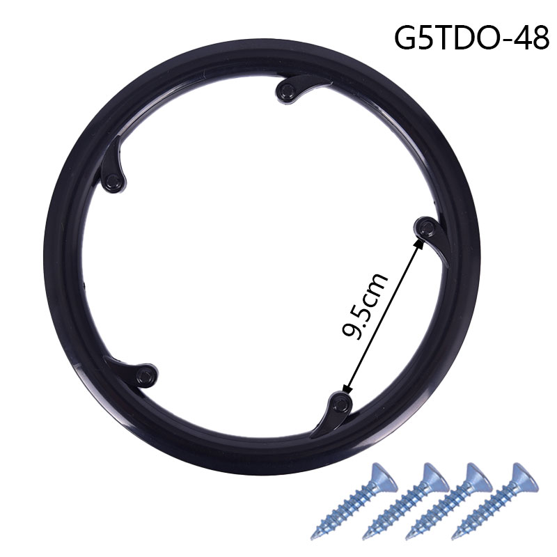 MTB Road Bike Sprocket Protection Chain Wheel Protector Crank Ring Mud Protective Cover Bicycle Accessories 42 44 48: Yellow