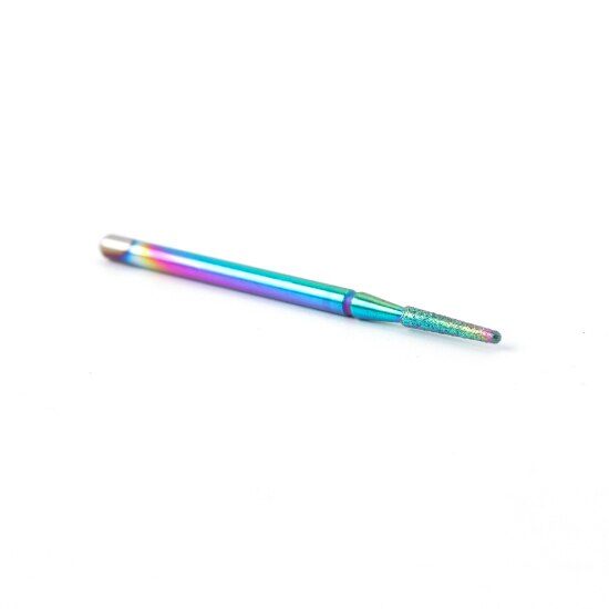Stz 1pc regnbue neglebor til elektrisk boremaskine fræser hårdmetal keramisk neglefilsliber manicure værktøj  #1514-2: 199-018