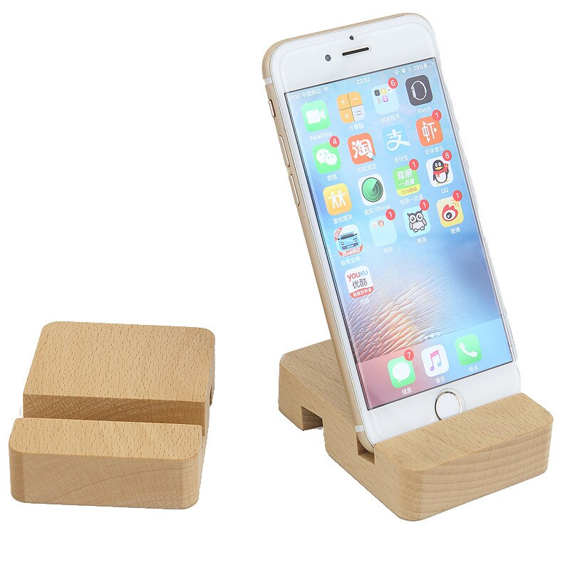 Telefon Halter Stehen Für iPhone Holz Handy Stehen Für Samsung Für Smartphones Stand Schreibtisch Telefon Halter
