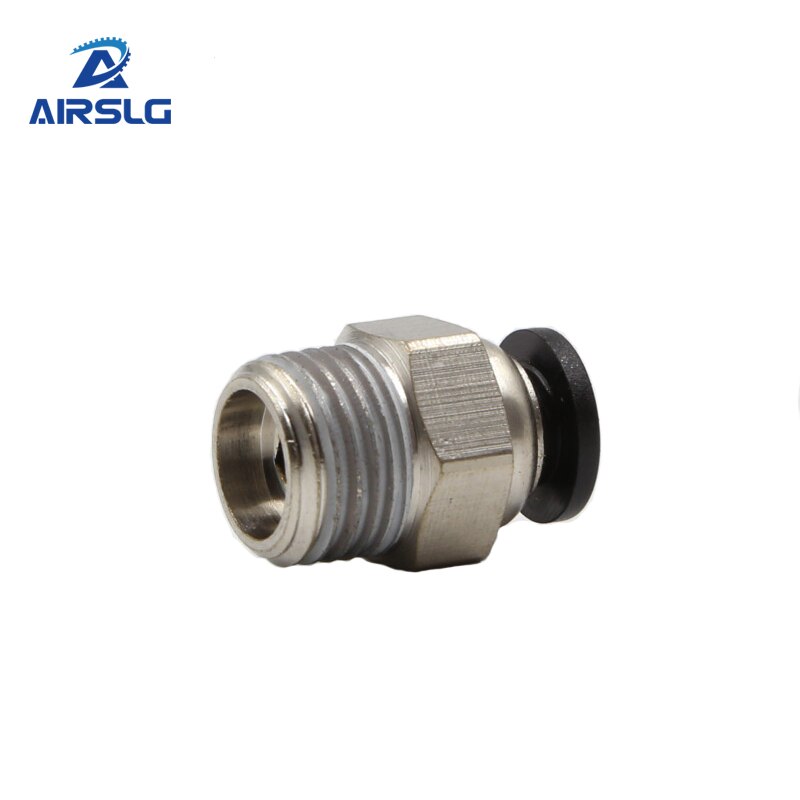 Push in fitting PC 4 6 8 10 12mm PC4-M5 PC6-01 air tube hose quick connector pneumatic air quick coupling