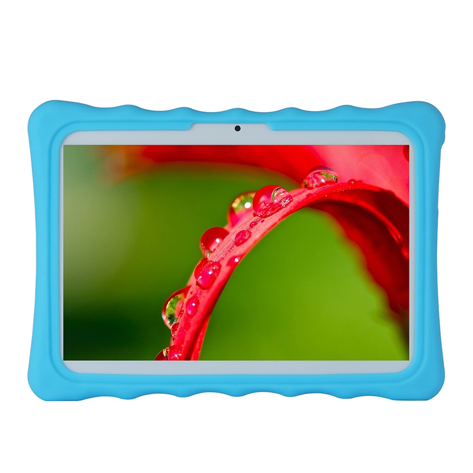 Kickstand Silicon Case For YOTOPT BEISTA Dragon Touch TOSICDO YUNTAB KXD iBowin SANNUO Max10 K10 K107 K17 (10.1&quot;) Android Tablet: Blue