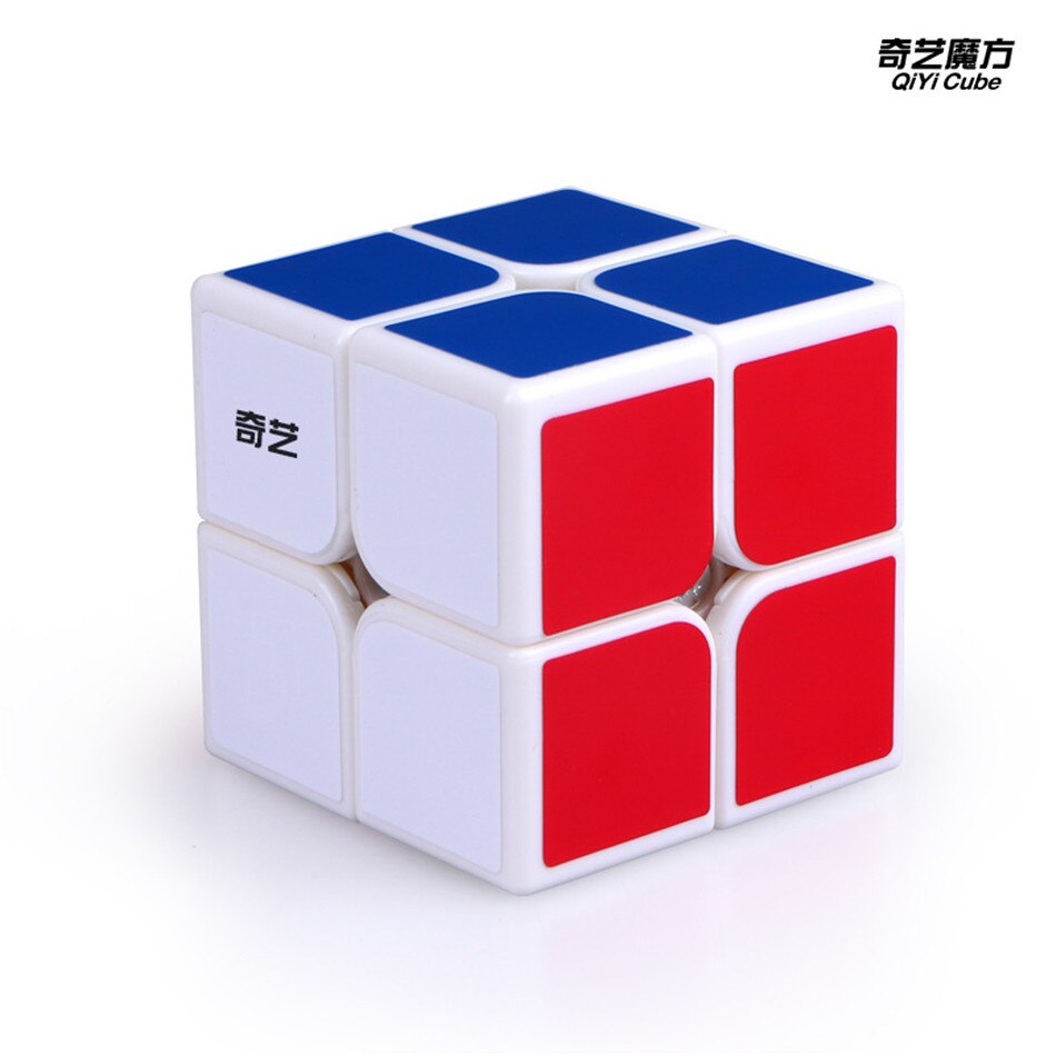 MoYu QiYi YuXin YJ 2x2 Zauberwürfel Berufs Spiel Geschwindigkeit Rotierenden Mini Tasche Cubo Magico Kinder Erwachsene Pädagogisches spaß Spielzeug: QiYi QiDi 2x2 W