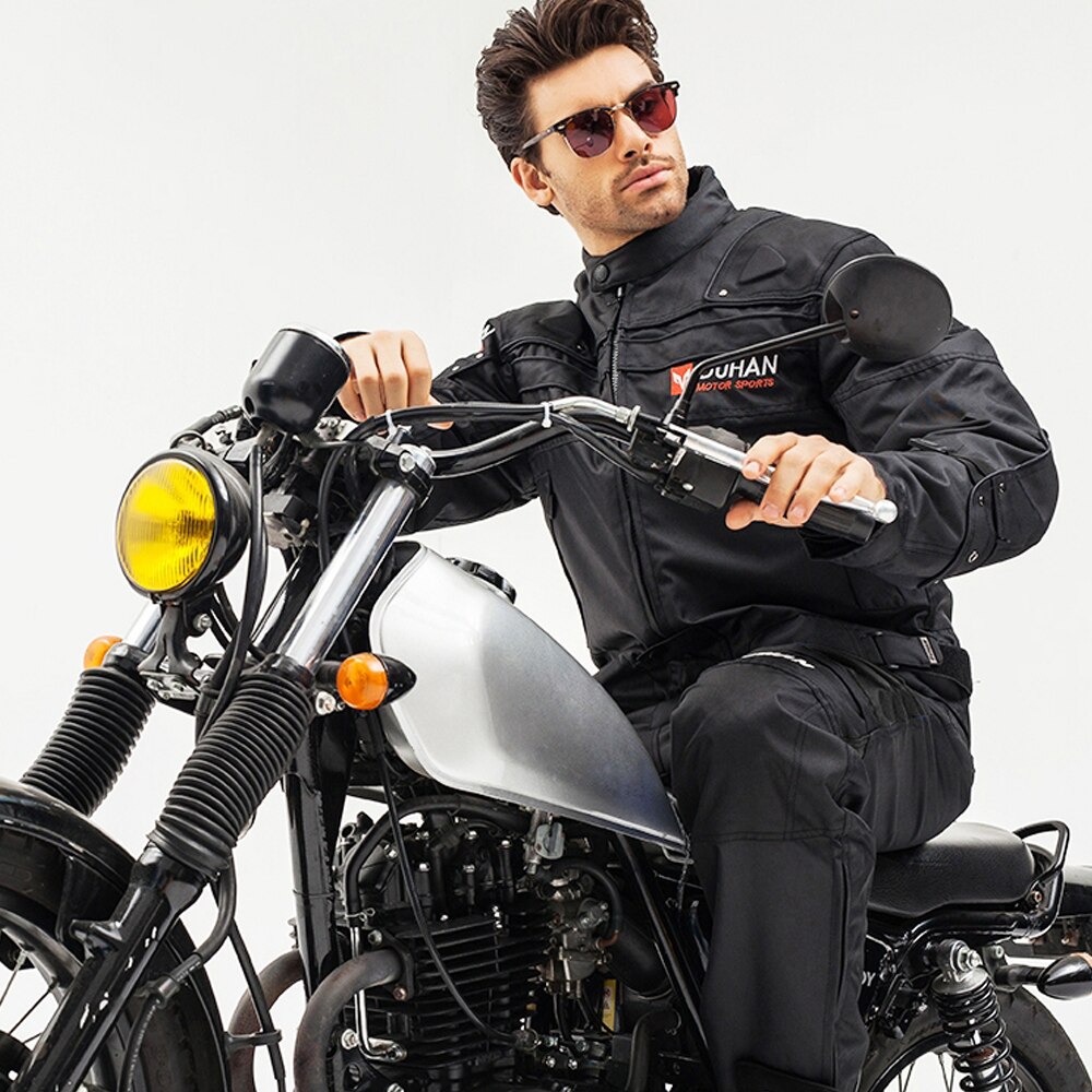 DUHAN Motorrad Hosen Männer Winddicht Schutz Getriebe Moto-Cross Hosen Motorrad Reiten Hosen Radfahrer Ski Moto Hosen Wasserdicht