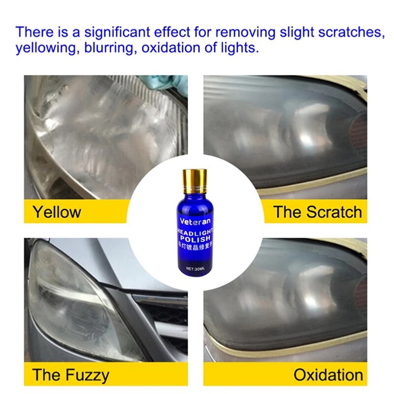 Automotive Polishing Paint Care Tools Headlight Polishing Repair Refurbish Agent Car Ceramic Coating Car Plated Crystal Coating