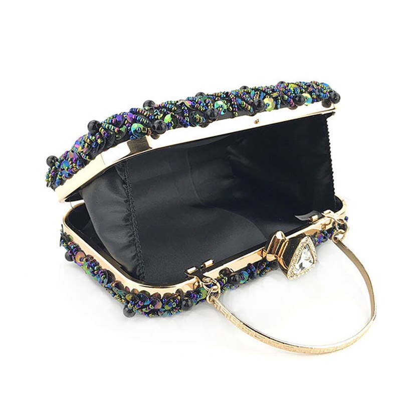 Pailletten Perlen Abend Taschen Frauen Formale Geldbörse Party Hochzeit Prom Cocktail Party Handtaschen Beste -WT